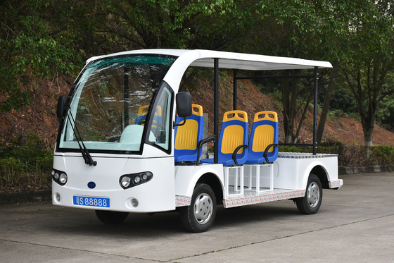 Low Noise Smart Electric Sightseeing Car / 4 Seater Electric Car