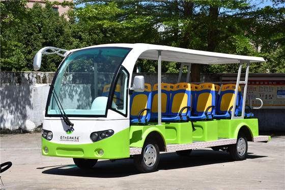 High Performance Electric Sightseeing Car with Spacious Seat For 14 Passengers